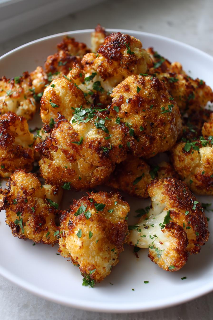Air Fryer Cauliflower Bites