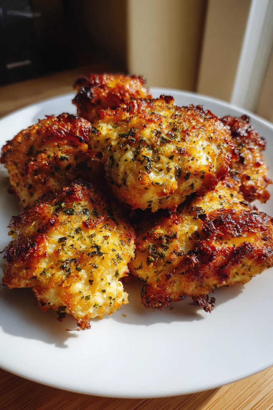 Air Fryer Garlic Parmesan Chicken
