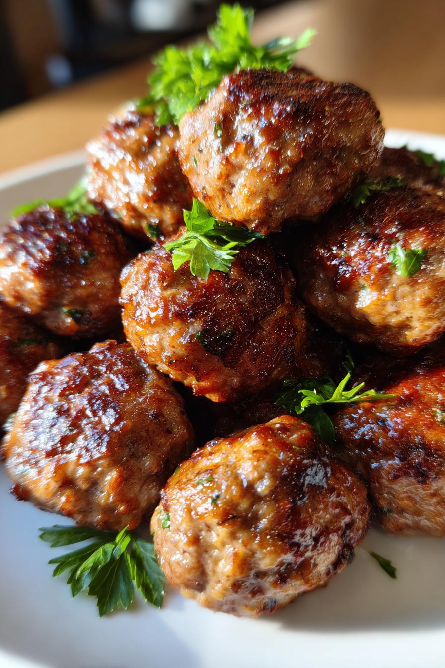 Air Fryer Meatballs