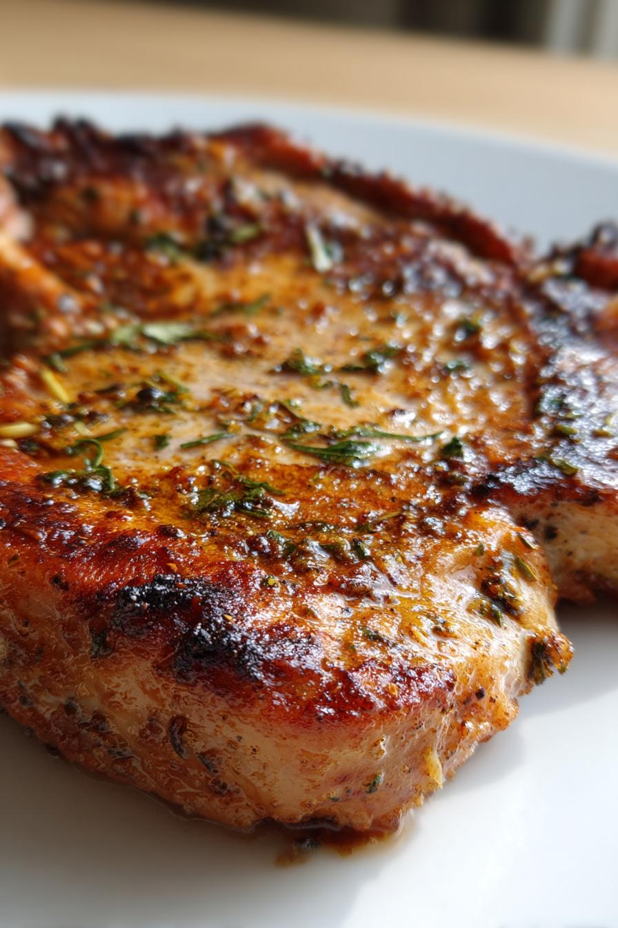 Air Fryer Pork Chops Boneless