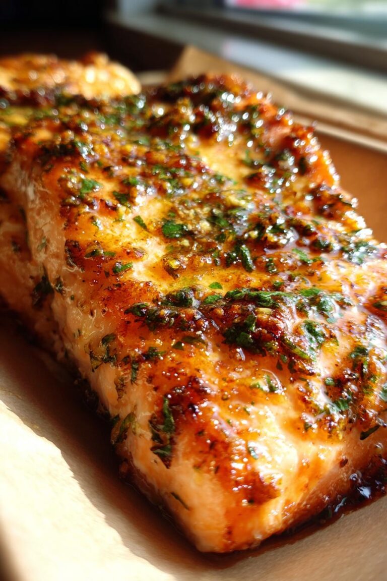 Air Fryer Salmon Garlic Butter