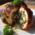 Air Fryer Stuffed Chicken Breast
