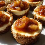 Apple pie cheesecake cups