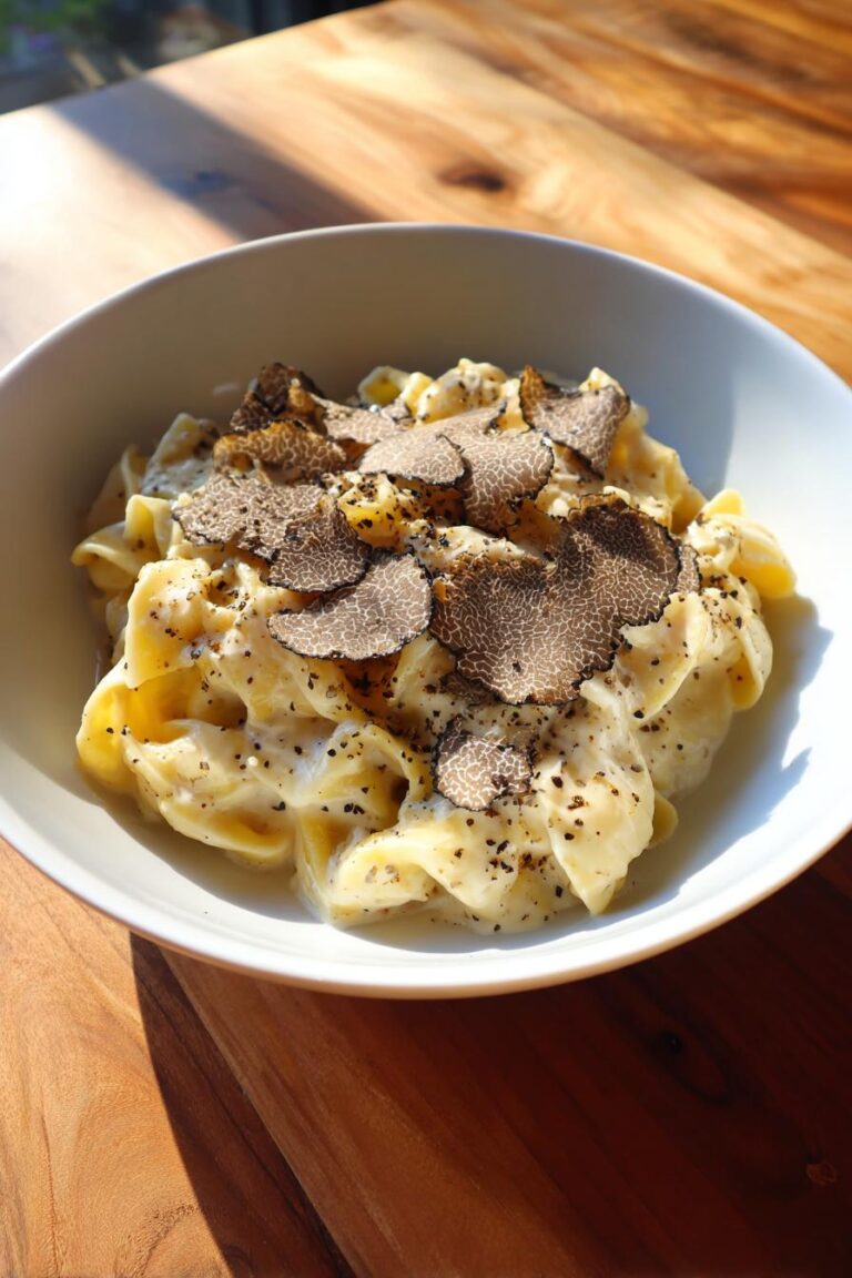Black Truffle Pasta Luxury Recipe
