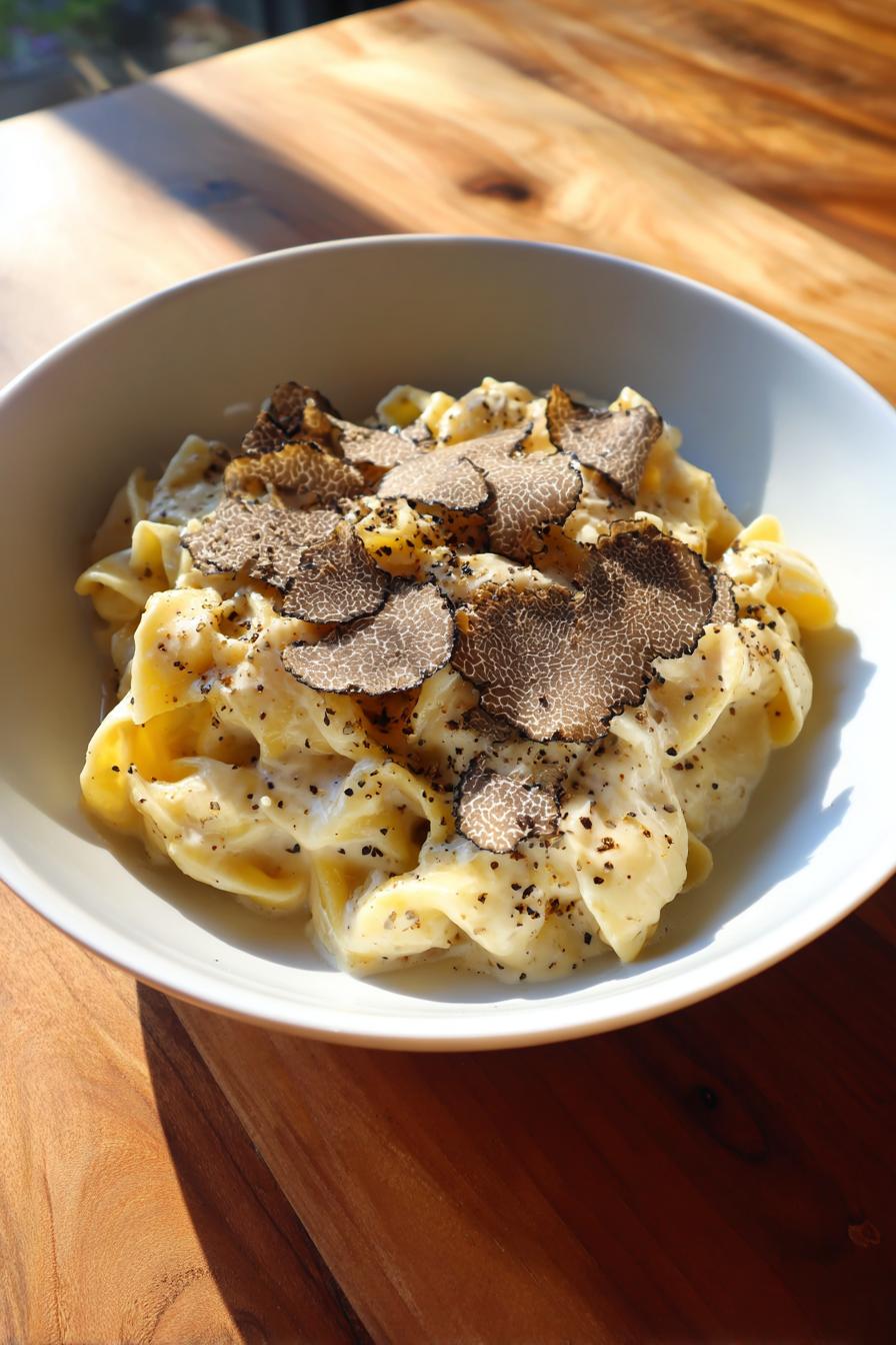 Black Truffle Pasta Luxury Recipe