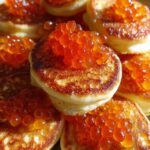 Breakfast Blinis with Caviar