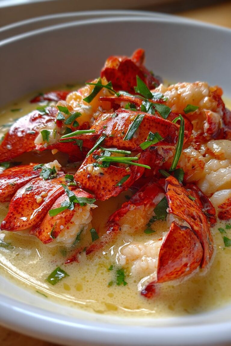 Butter Poached Maine Lobster Recipe