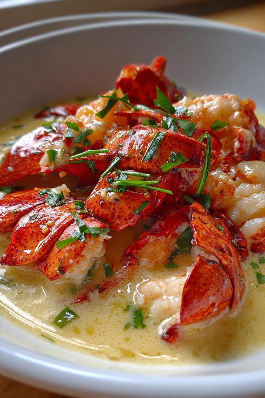 Butter Poached Maine Lobster Recipe
