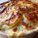 Cheesy scalloped potatoes