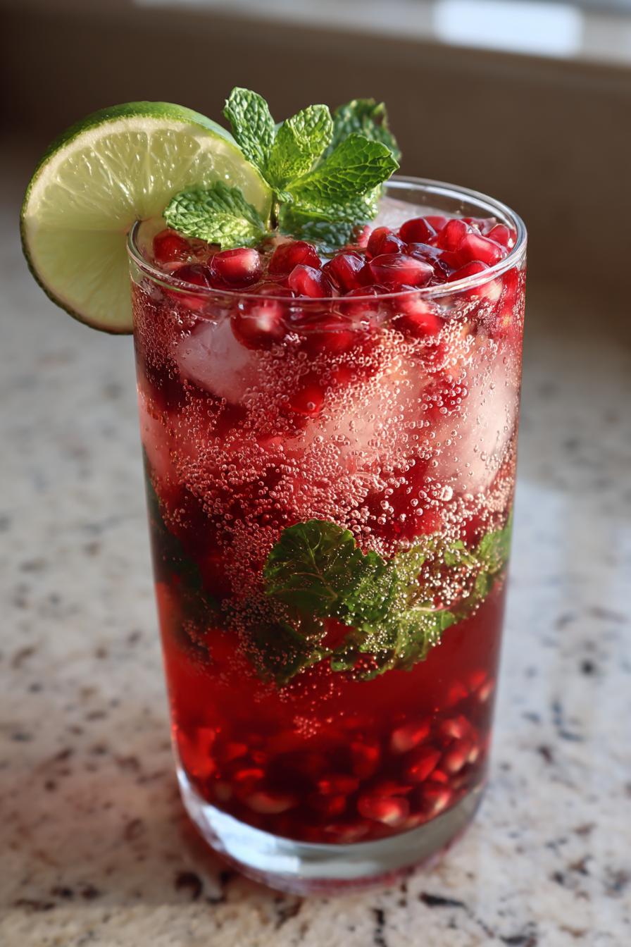 Christmas mocktail recipe