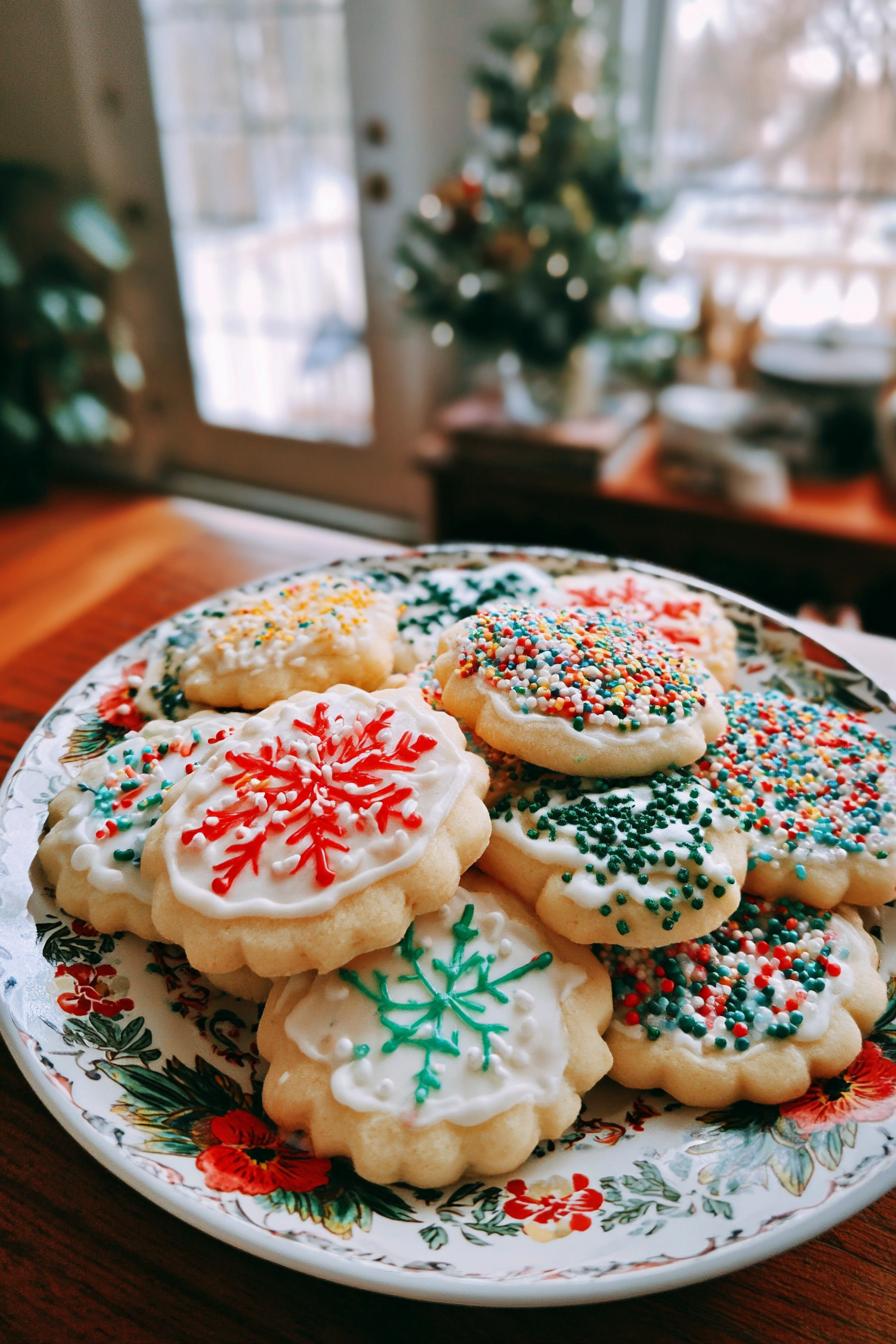 Christmas sugar cookies