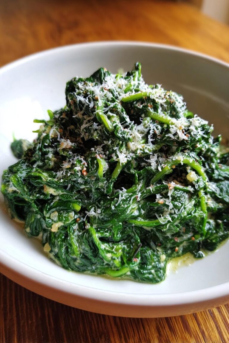 Creamed spinach holiday recipe