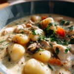 Creamy Chicken Gnocchi Soup