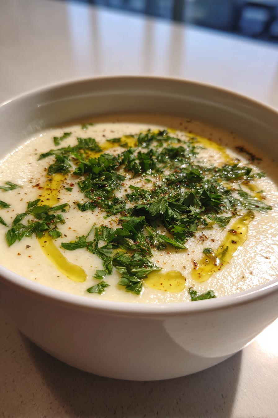 Creamy Garlic Soup