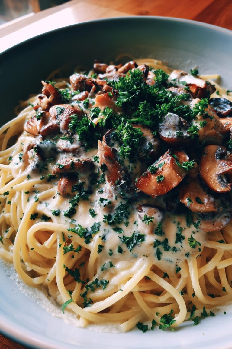 Creamy Mushroom Pasta
