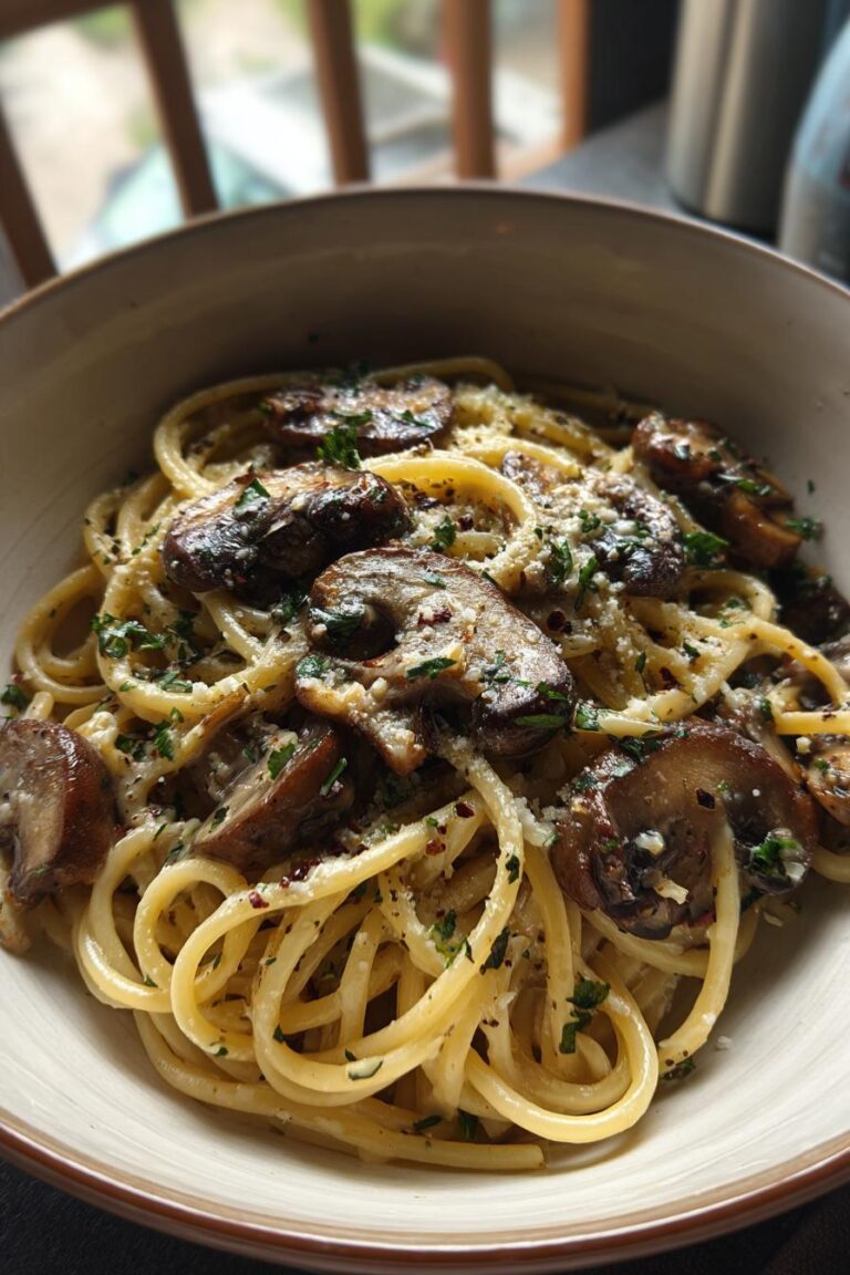 Creamy Mushroom Pasta