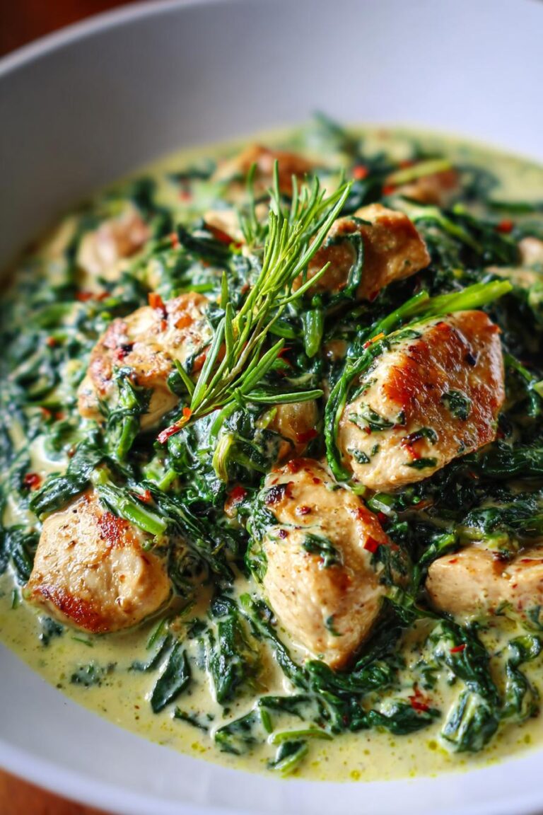 Creamy Spinach Chicken