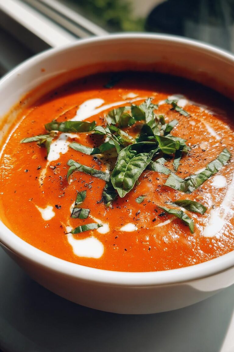 Creamy Tomato Basil Soup