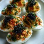 Deviled Eggs with Caviar