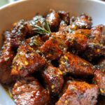 Garlic butter steak bites