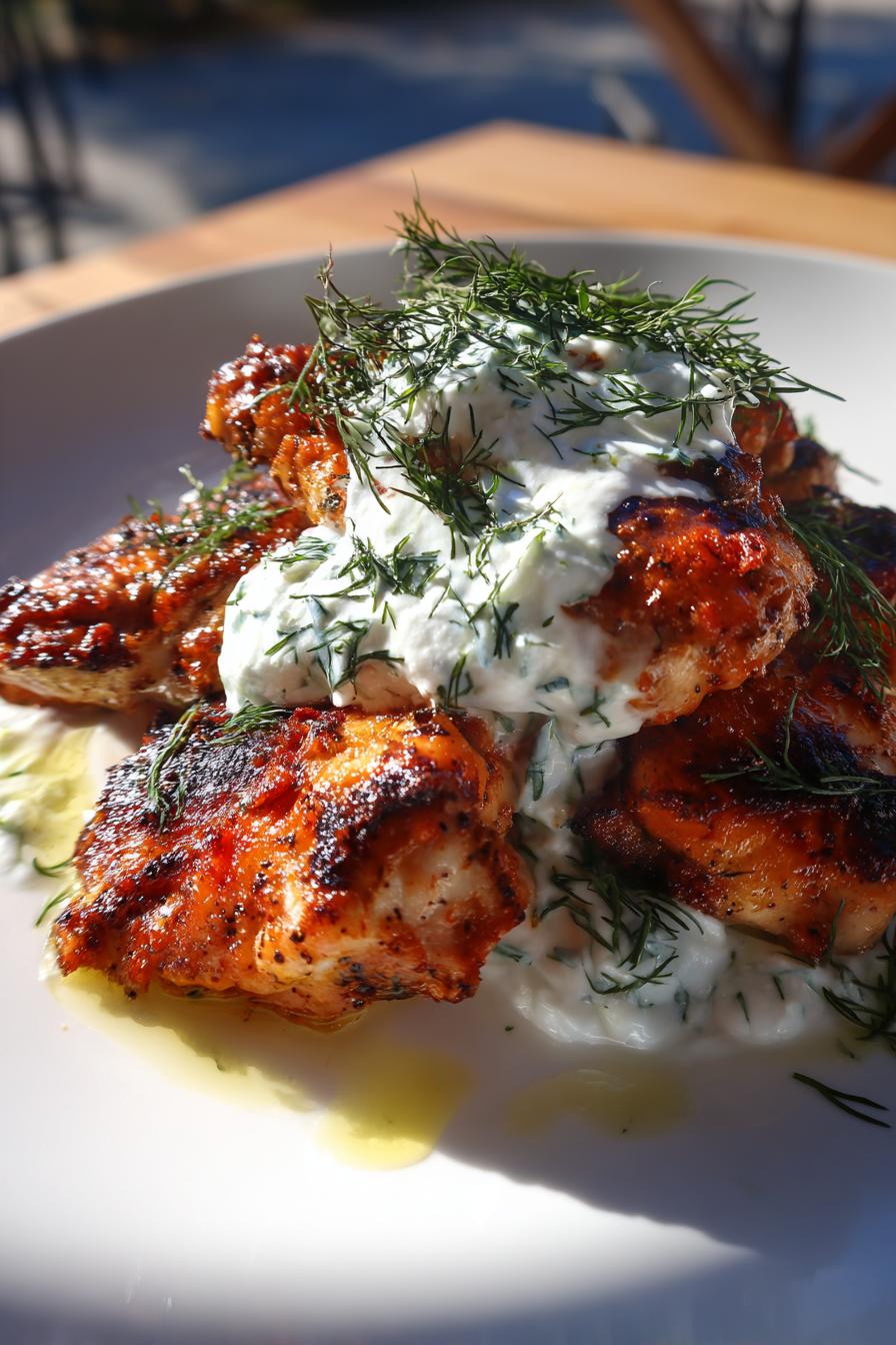 Greek Chicken with Tzatziki