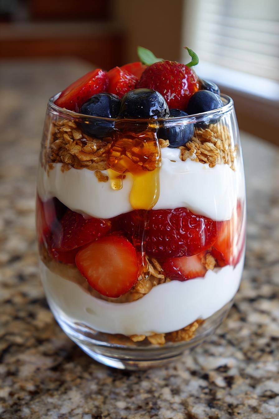 Greek yogurt parfait ideas