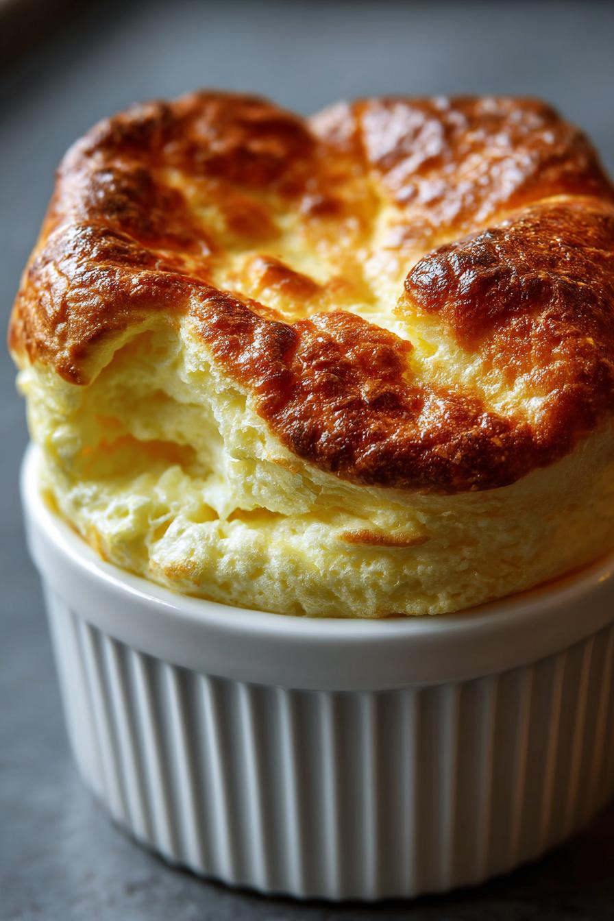 Gruyère Soufflé Classic French Recipe