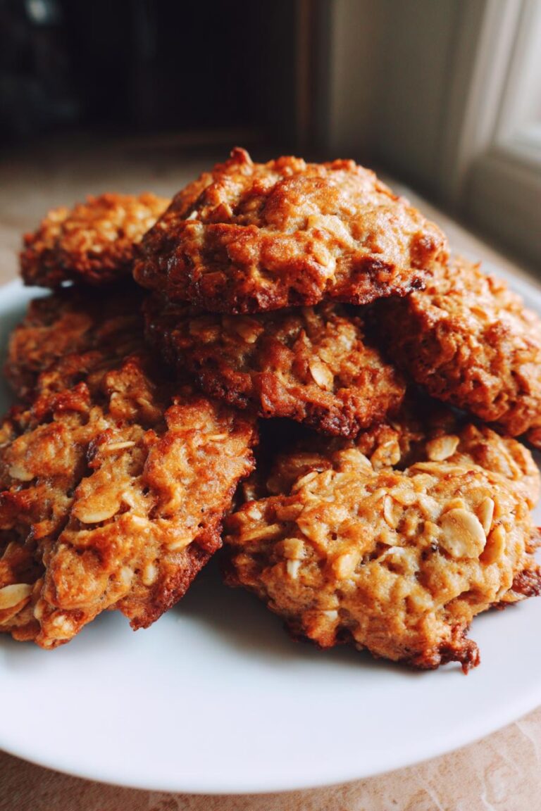 Healthy Oat Banana Cookies