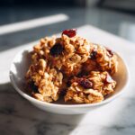 Healthy granola clusters