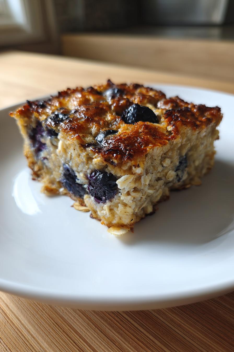 High Protein Oatmeal Bake
