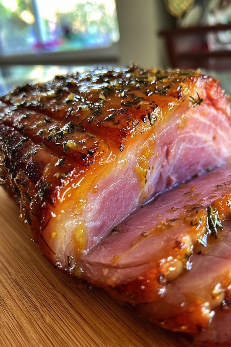 Honey glazed ham recipe