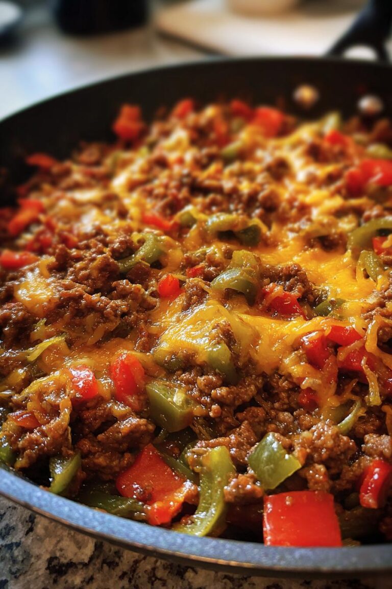 Keto Beef Taco Skillet