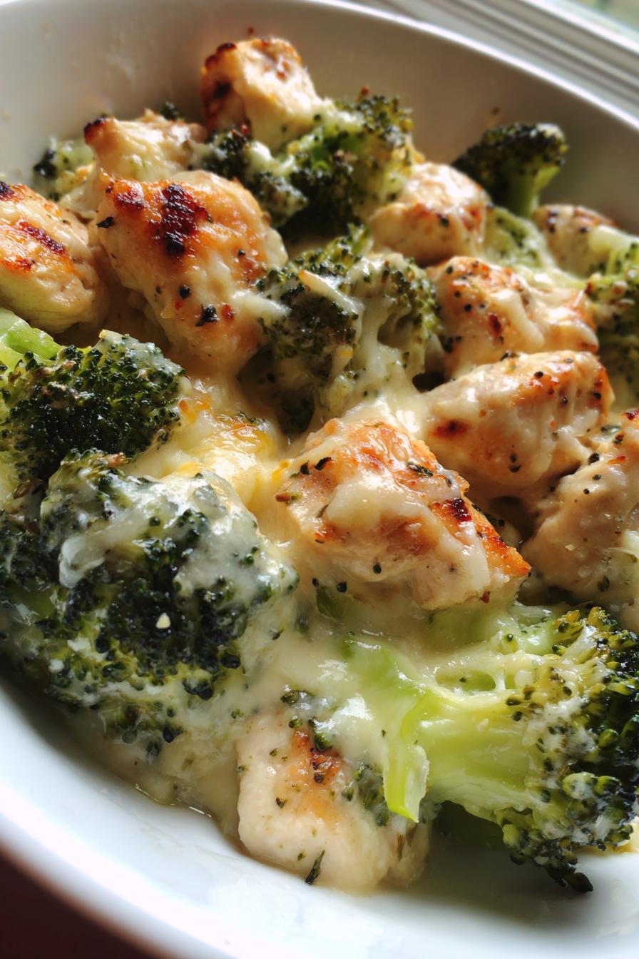 Keto Broccoli Chicken Bake