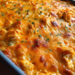 Keto Buffalo Chicken Dip Bake