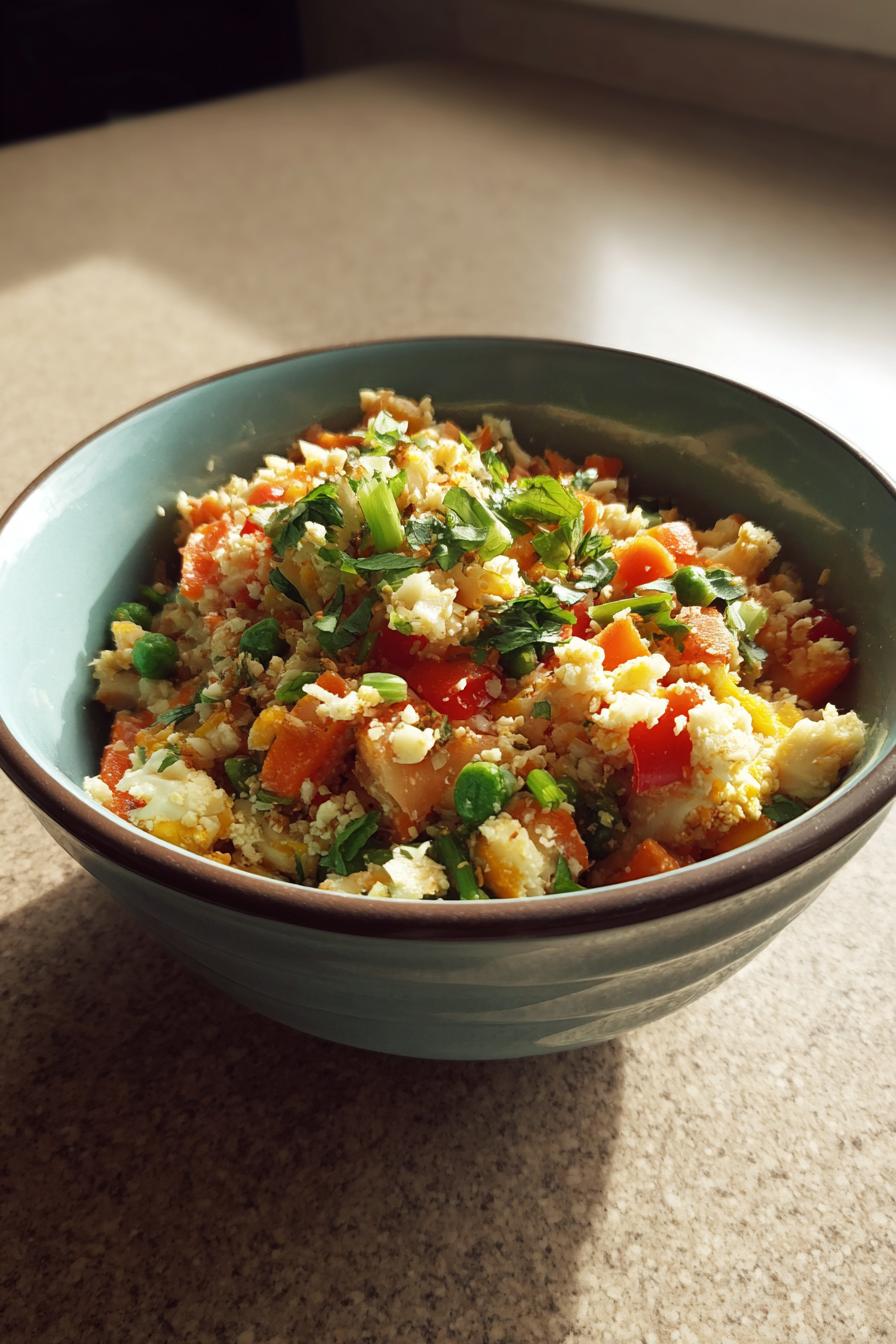 Keto Cauliflower Fried Rice