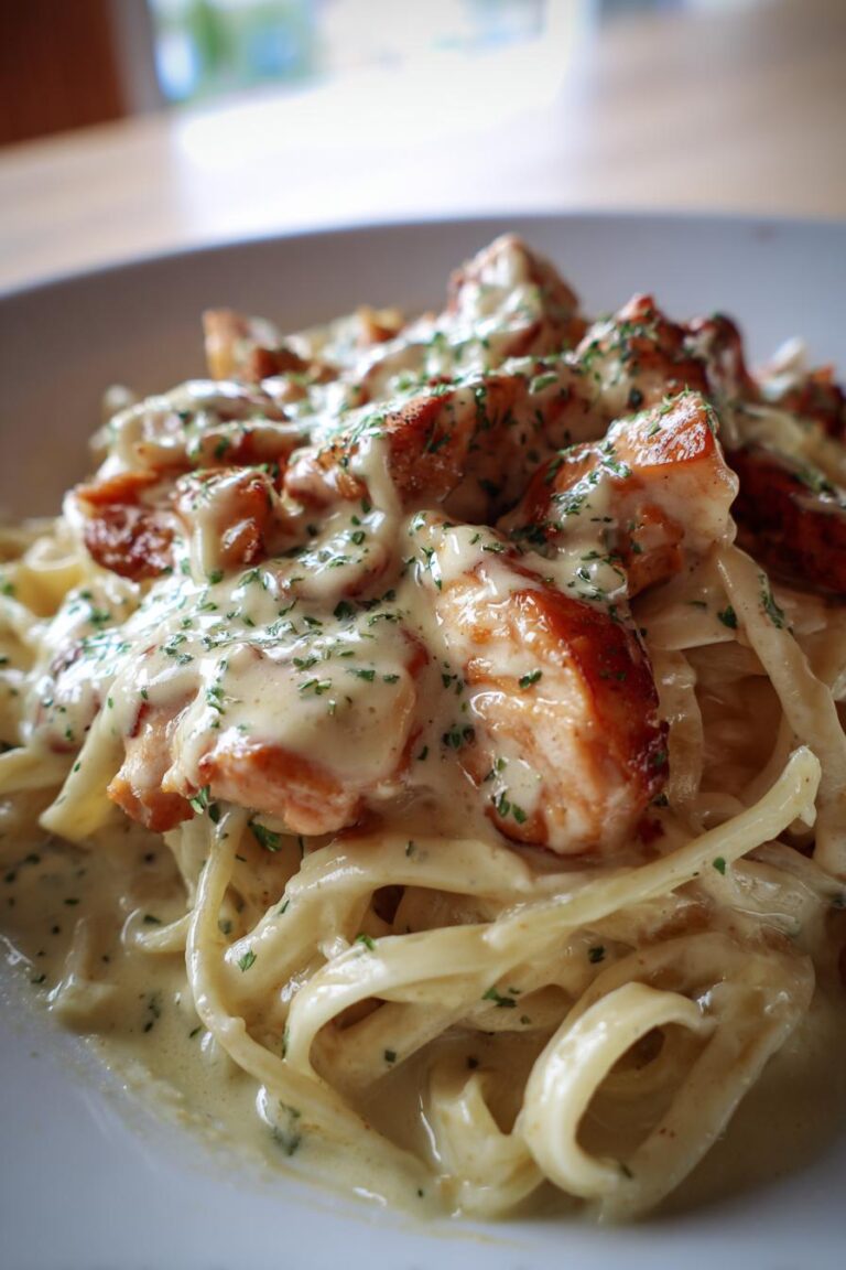 Keto Chicken Alfredo