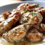 Keto Creamy Garlic Chicken