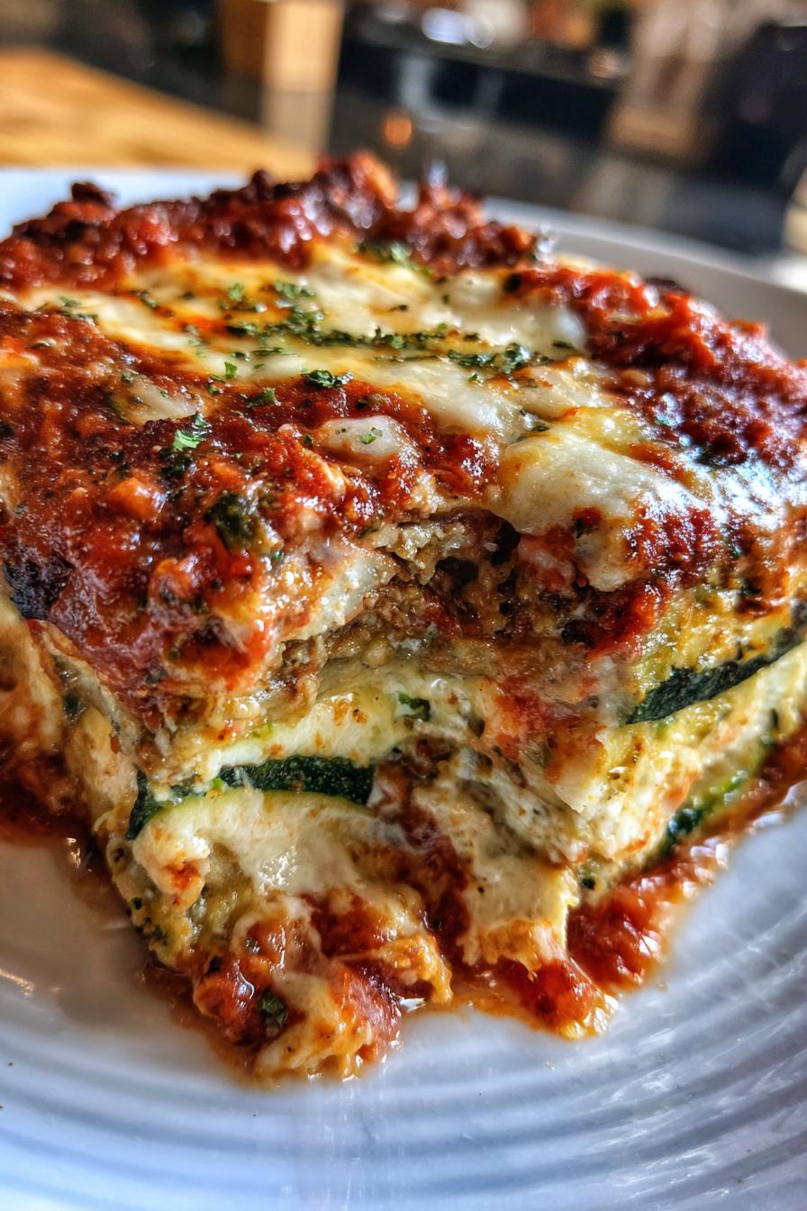 Keto Zucchini Lasagna
