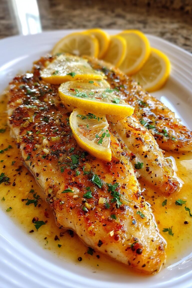 Lemon pepper tilapia
