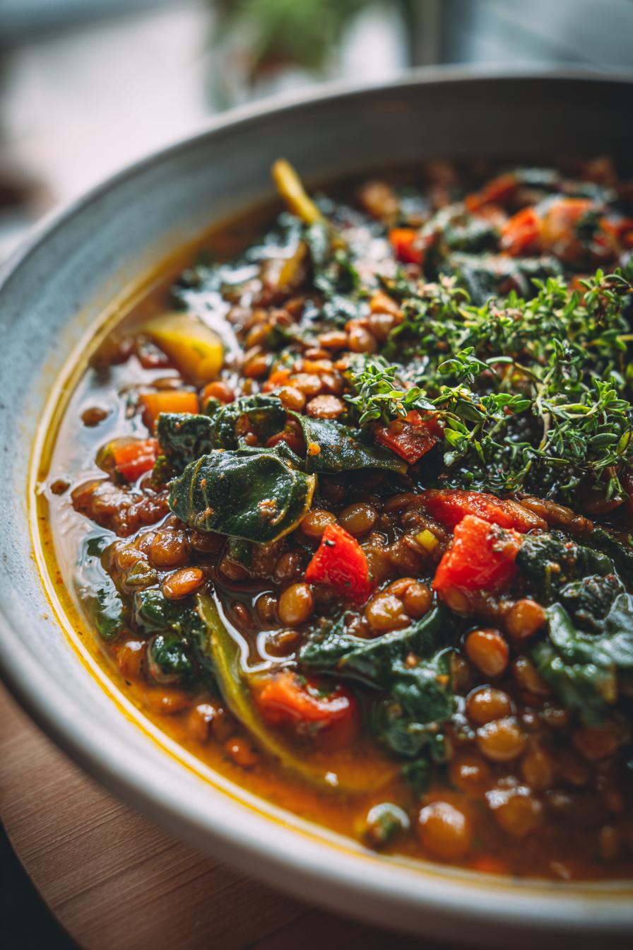 Lentil Soup Mediterranean