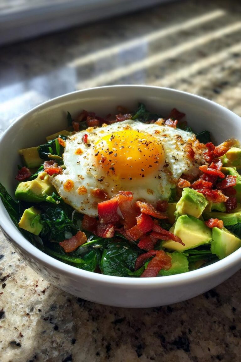 Low Carb Breakfast Bowl