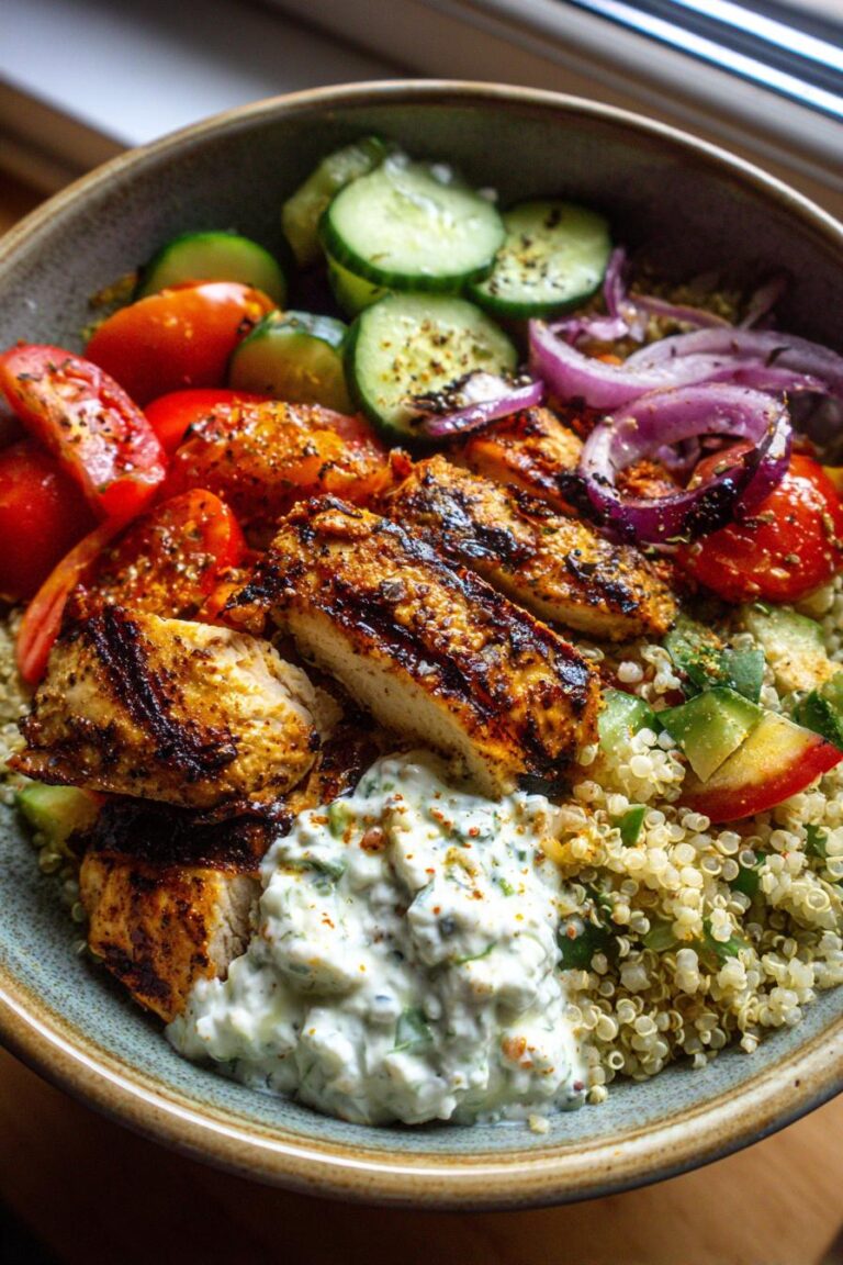 Mediterranean Chicken Bowl