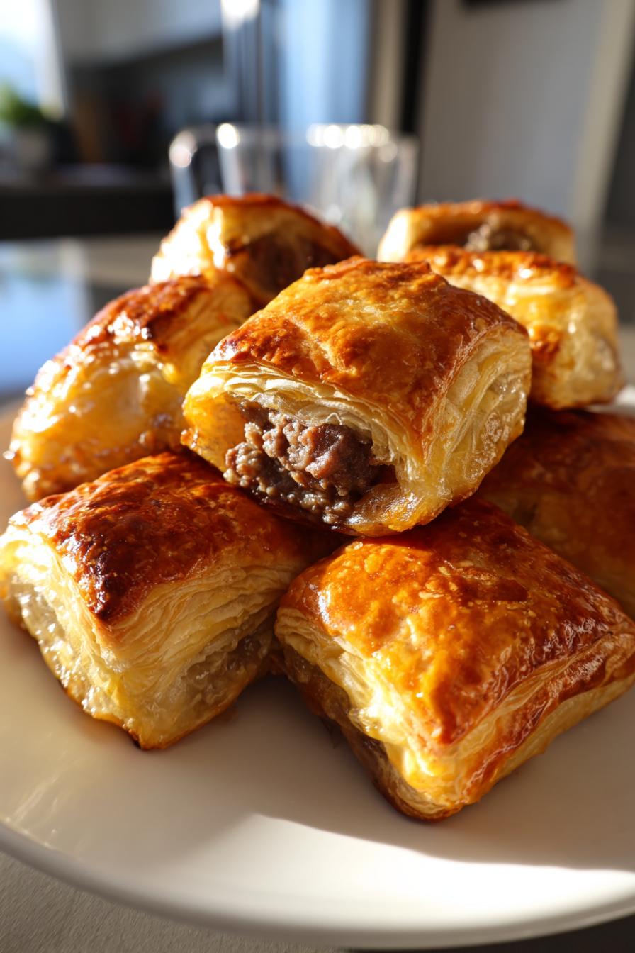 Mini beef wellington bites
