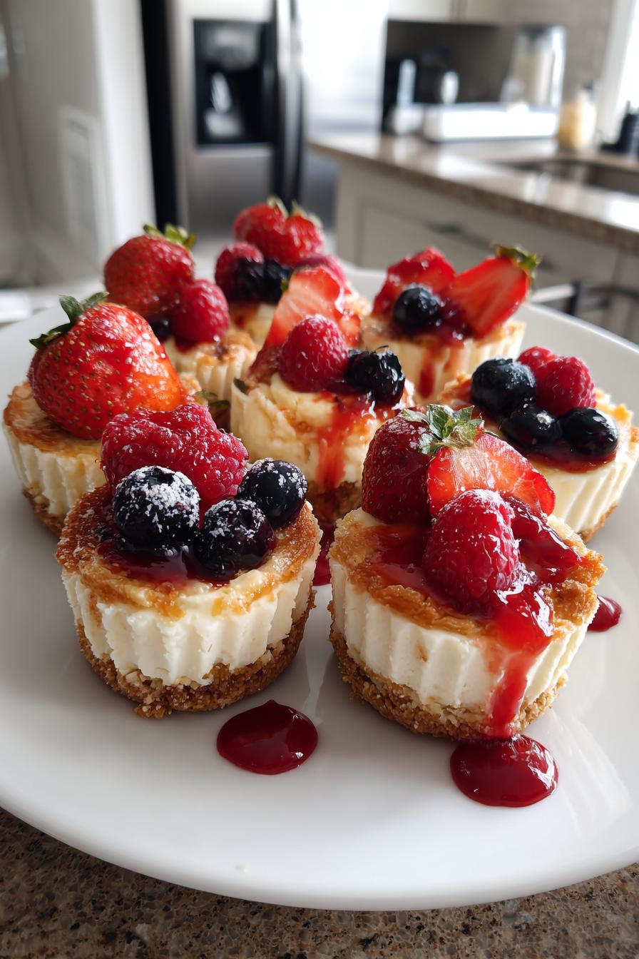 Mini cheesecake bites