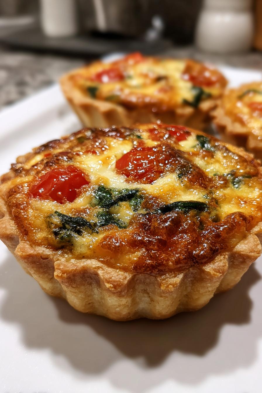 Mini quiche party recipe