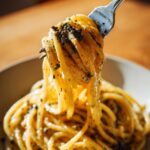 Pasta with Caviar Cream Sauce
