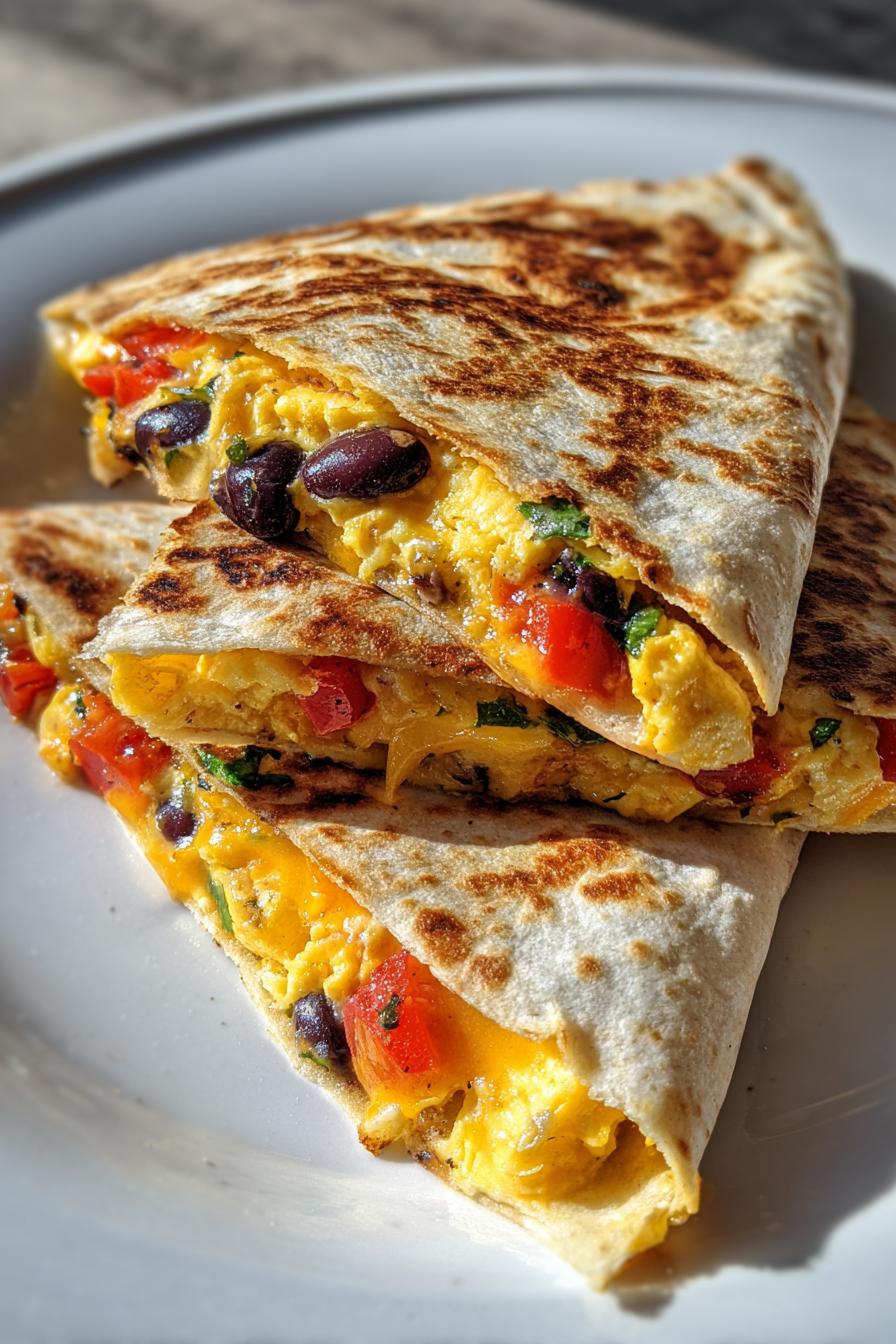 Protein Breakfast Quesadilla