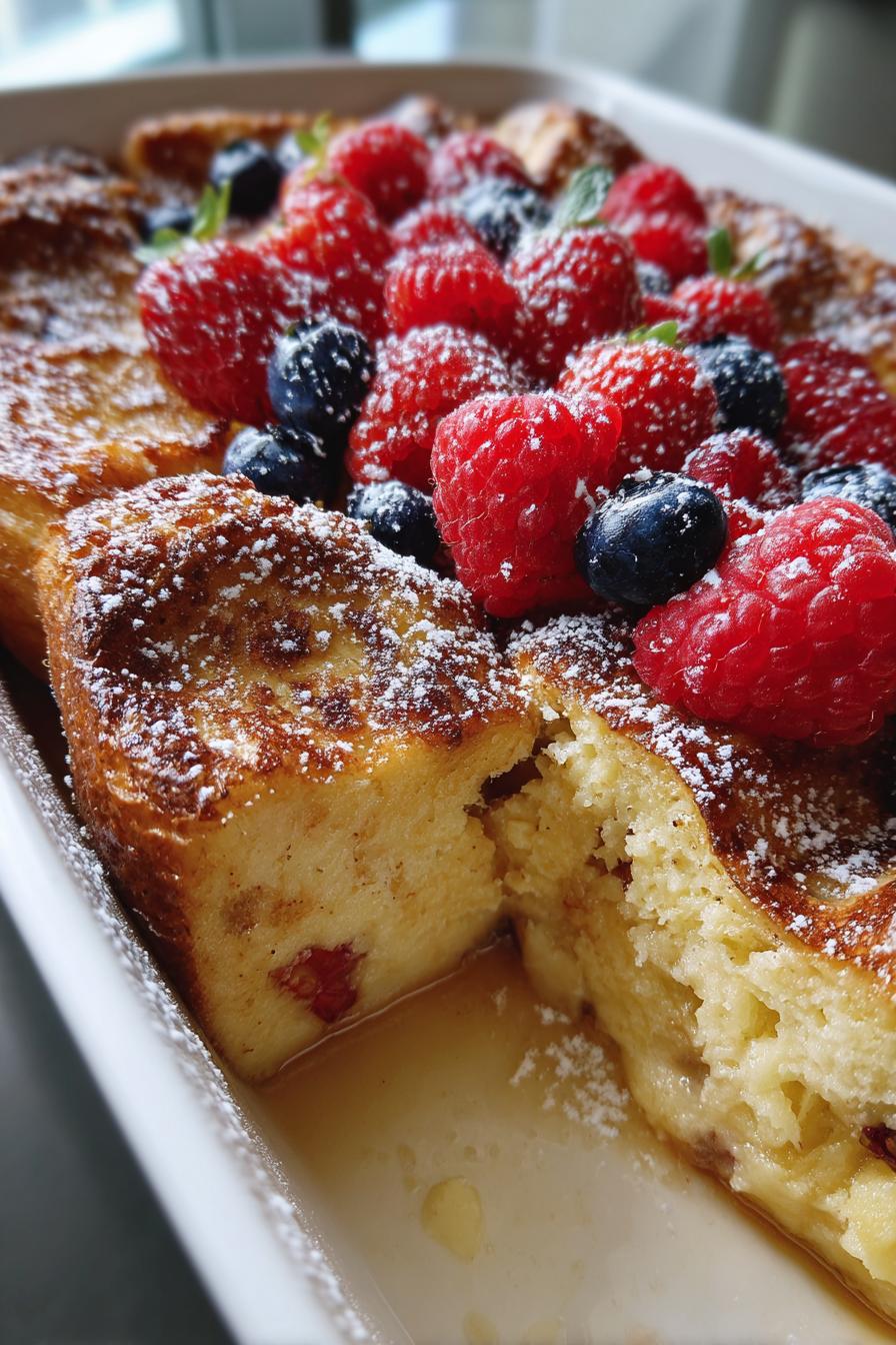 Protein French Toast Bake