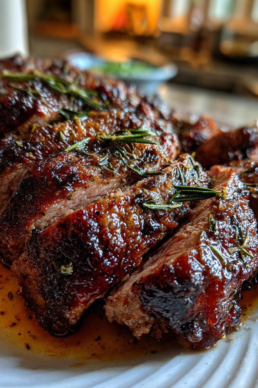 Roast beef holiday recipe