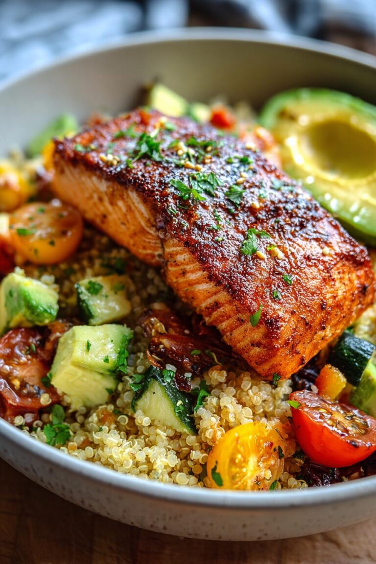 Salmon and Quinoa Bowls